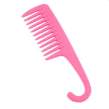 Hair Detangling Shower Comb Wide Tooth Comb with Hook